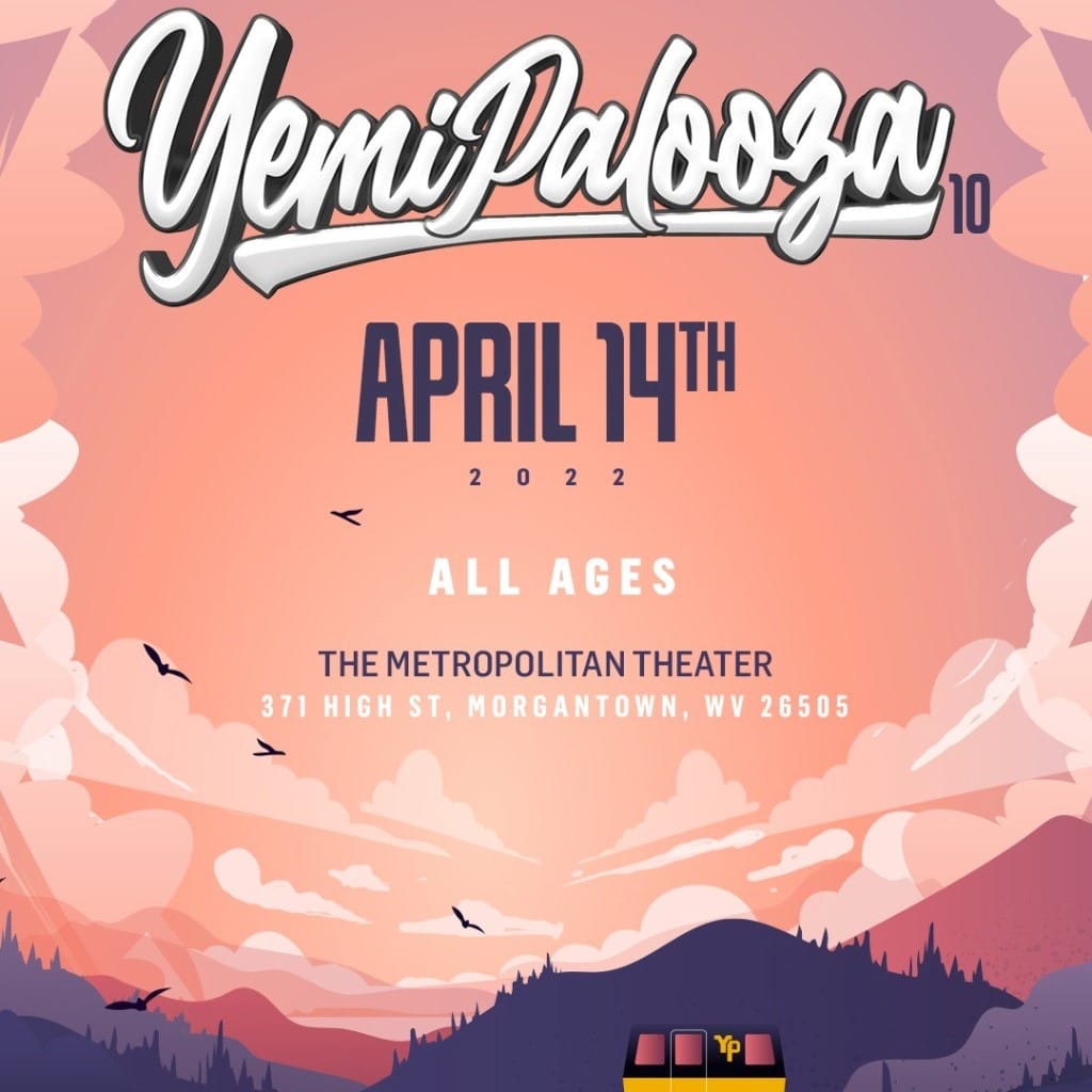 Promo poster for YemiPalooza.